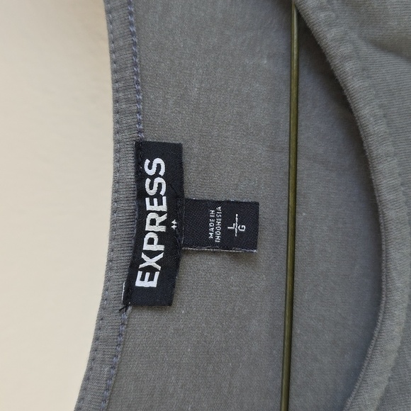 Express Rouched Keyhole Green Cocktail Dress - Picture 4 of 5
